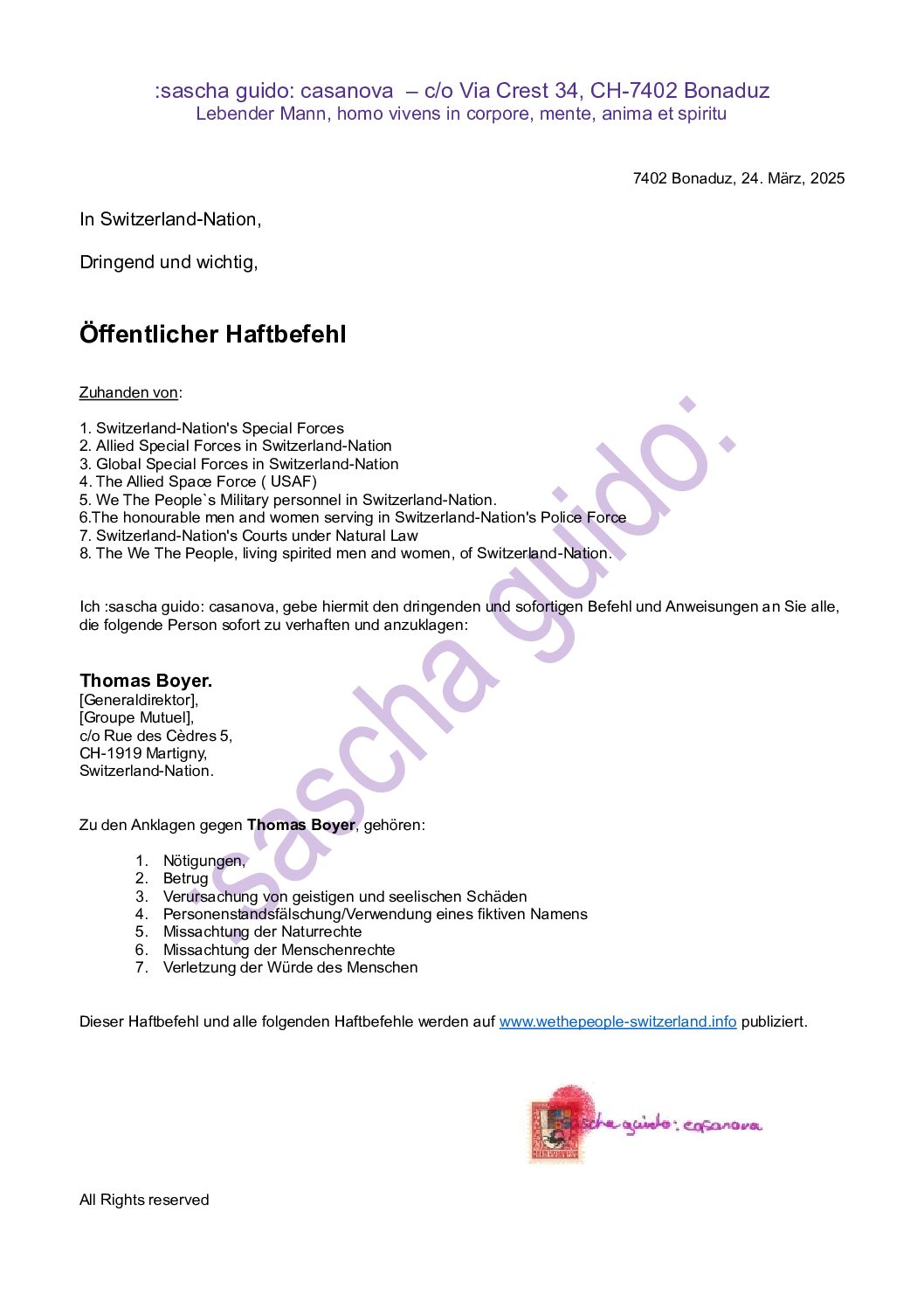 Arrest Warrants Bundle 26