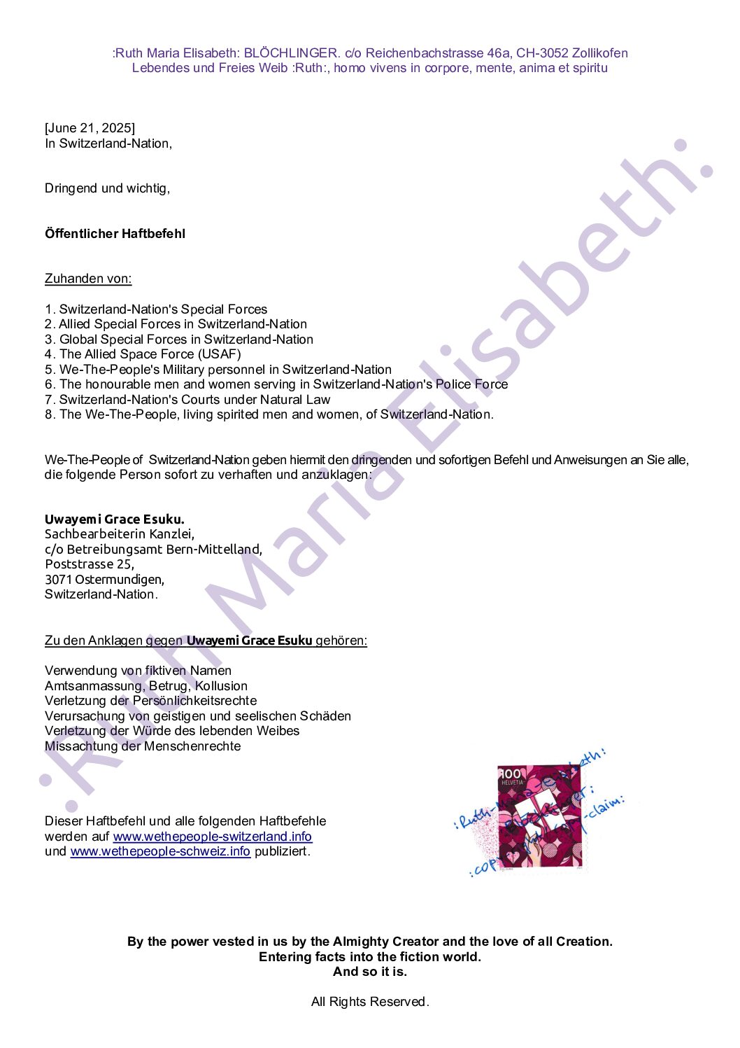 Arrest Warrants Bundle 29