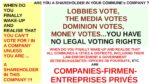 YOUR VOTE CAN'T COUNT