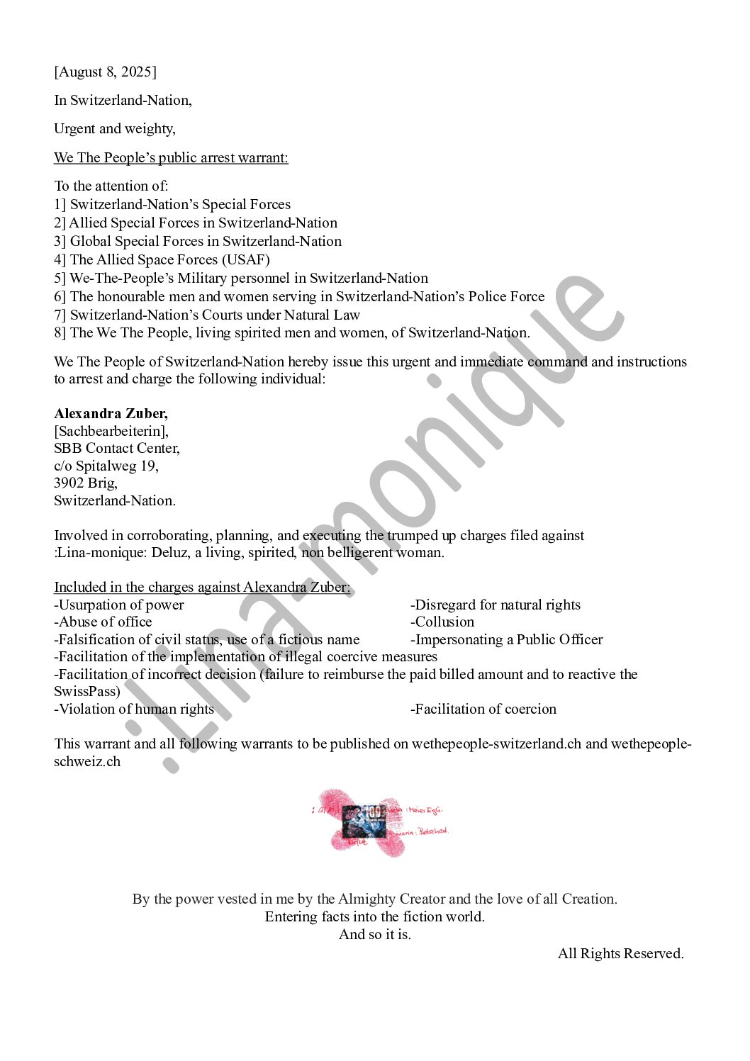 Arrest Warrants Bundle 30