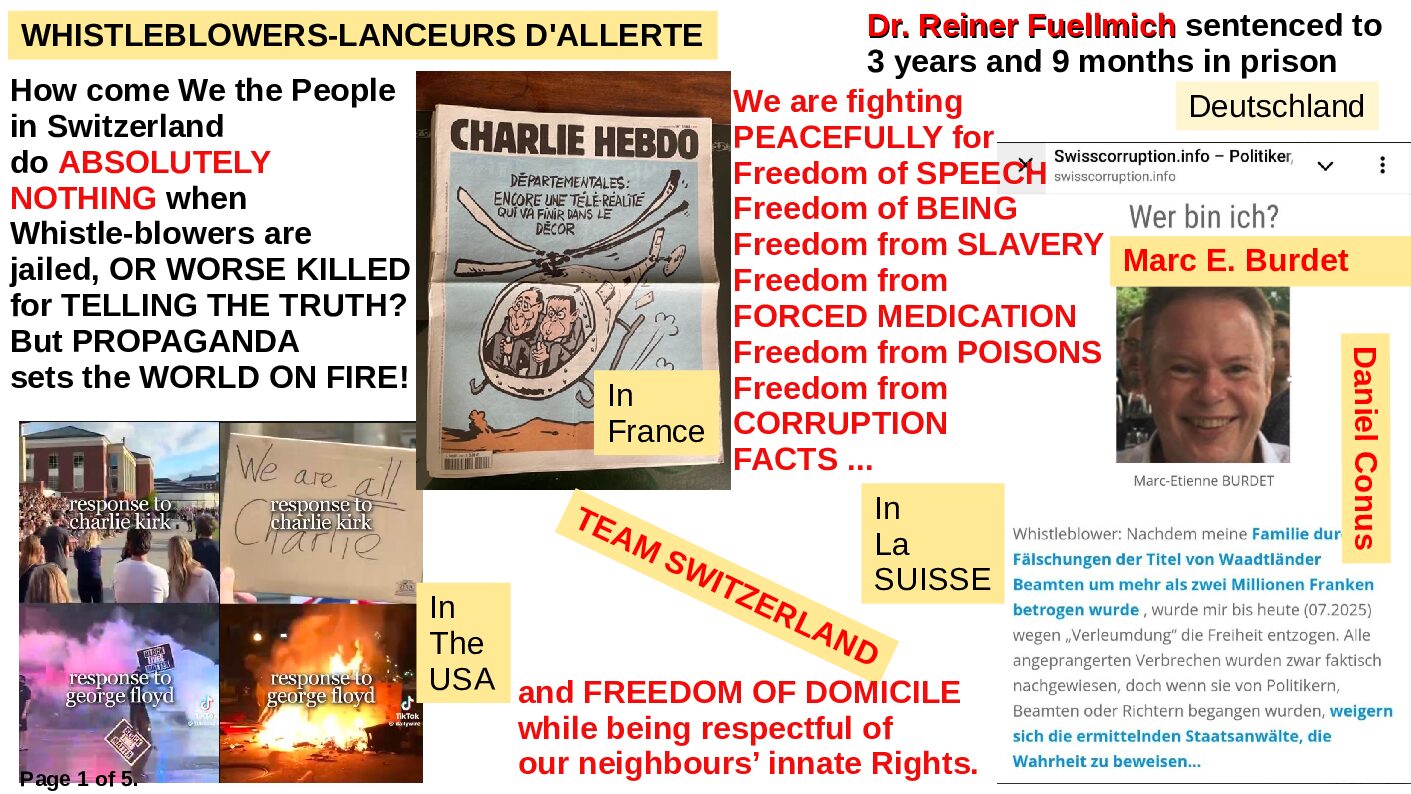 Whistleblowers-DEADly silence of WTP