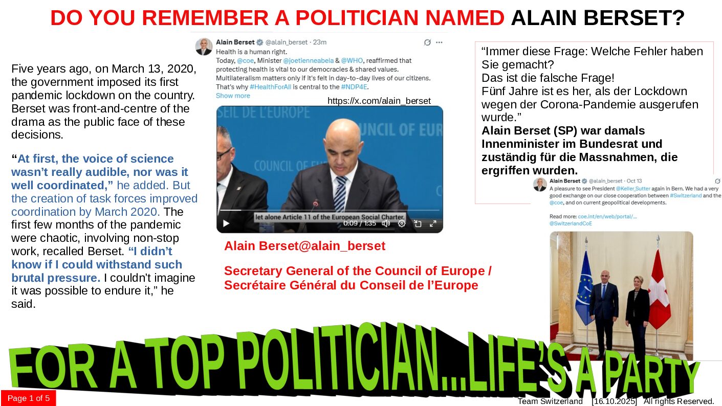 BERSET COE-vid Part 1